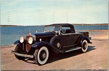 1931 Cadillac Roadster Automobile Sandwich Massachusetts Posted Postcard B18 picture