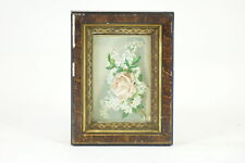 Floral, Antique Colored Lithograph on Raised Paper picture