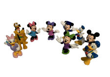 Mickey Mouse Minnie Mouse Donald Duck Walt Disney Assorted Toy Lot 3” 10pc picture
