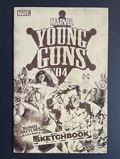 YOUNG GUNS SKETCHBOOK 1ST APP YOUNG AVENGERS PRE-DATE MARVEL COMICS 2005 VF/NM picture