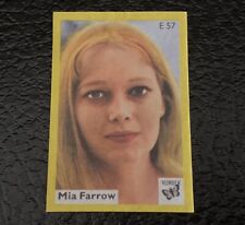 Mia Farrow Trading Card 1971 Vlinder E 57 Match Cover 1970s 1973 Rosemary’s Baby picture