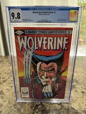 Wolverine Limited Series #1 Marvel 1982 1st Solo Appearance CGC 9.8. WPgs Direct picture