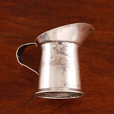 RR AMERICAN STERLING SILVER JIGGER / SHOT CUP MEXICAN STYLE WIDE BRIM NO MONO picture