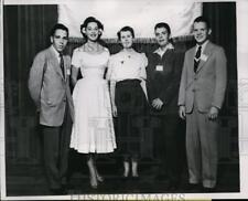 1954 Press Photo Lafayette Ind.-Winners in fifth Annual National Science Fair. picture
