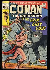 Conan The Barbarian #3 FN+ 6.5 Barry Windsor-Smith Cover Art Marvel 1971 picture