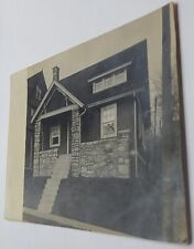Vintage Real Photo Postcard of Front of House  Stamped and Postmarked 1917 picture