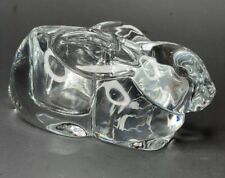 Indiana Glass Bunny Rabbit Votive Tealight Candle Holder Paperweight Trinket Jar picture