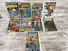 Marvel Movie TV Novel Vintage Comic Lot Sinbad Savage Team-up Punisher Avengers picture