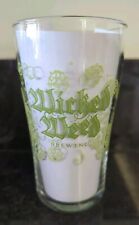 Wicked Weed Brewing Pint Glass Beer Tumbler Asheville, NC Brewery 16 Oz picture