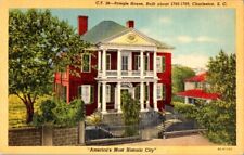 vintage postcard- Pringle House, Built about 1765-1769, Charleston, S. C. picture