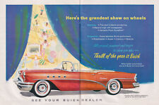The grandest show on wheels - Buick Century Convertible ad 1955 picture