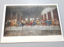 Vintage Art Postcard L'Ultima Cena Leonardo Da Vinci Last Supper Milano Italy picture