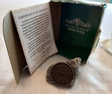 Authentic Blarney Luckstone Irish Luck Coin Lucky Charm in box COA picture