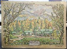 Vintage Postcard of the Flume Tea house & Entrance to the Flume Gorge picture