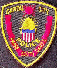 Police Patch - Pierre, SD - Embroidered, Small - New, Unused picture