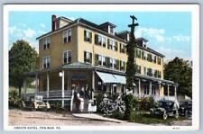 1920's PEN-MAR PA CROUTS HOTEL ANTIQUE CARS VINTAGE POSTCARD picture