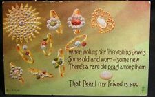 Friendship PC - That Pearl my Friend is you - posted  1912 picture
