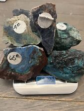 almost 6lbs Turquoise Azurite Chrysocolla Cab Gemstone Rough NICE colorful picture