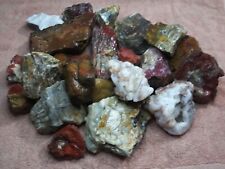 25 Lbs. Great Mix of Large Rough Stones From SW US (Quartz, Agate, Etc.) #BMIX5 picture
