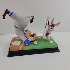 Looney Tunes Spotlight Goebel Baseball Bugs 'Dis Guys A Pushover' Figurine READ picture