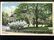 Vintage Postcard 1939 Washington Headquarters Valley Forge National Park PA picture