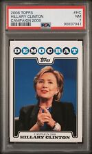 Hillary Clinton 2008 Topps Campaign Rookie Card HC PSA 9 MINT picture