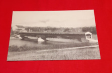 c1950s RPPC Covered Bridge ORR'S BRIDGE, CUMBERLAND CO. PENNA unused POST CARD picture