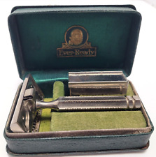 VINTAGE EVER-READY RAZOR WITH CASE & BLADES picture