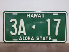 1961 1964 1965 1966 1967 Hawaii ALOHA  License Plate Tag Hawaii LOW# picture