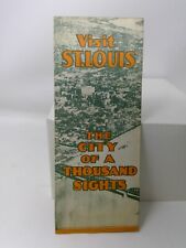 1930's Visit St Louis The City of a Thousand Sights Travel Brochure picture