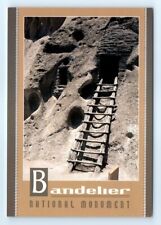 Postcard NM Bandelier National Monument Ladder Photo A4 picture