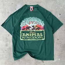 Vintage 90s Disney tee Animal Kingdom Pre Opening T shirt Rare 1998 Size Medium picture