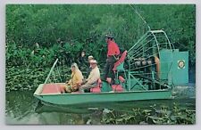 Postcard Airboat Safari In The Florida Everglades Florida picture