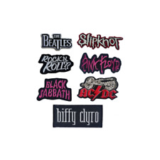 MUSIC Lover Rock Bands Embroidered Patch sew iron on Patches transfer clothes picture