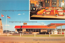 Rugby ND Texaco Gas Station Advertising Pierce Cty North Dakota Vtg Postcard Y5 picture