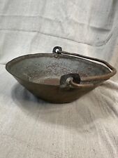 Late 19th Century Hammered Copper Pot - Vintage Condition picture