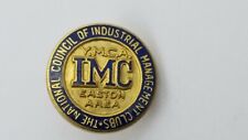 Vintage EASTON PA YMCA IMC Lapel Pin Industrial Management G4 picture