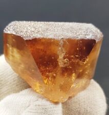Beautiful 138 Ct Honey Color Topaz Crystal From Pakistan picture
