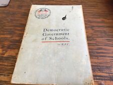Democratic Government of Schools John Thompson Ray 1899 Movement Self Government picture