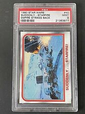 Suddenly… Starfire 1980 Topps Star Wars - Empire Strikes Back #40 PSA 9 MINT picture