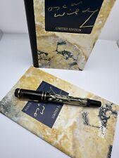 MONTBLANC Oscar Wilde Limited Edition Fountain Pen,NIB-M,18K Gold. picture