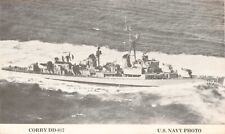 Photo Print USS Corry DD-817 Destroyer Official US Navy picture