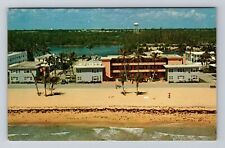 Hollywood FL-Florida, Ocean Grande Apartments, Advertising, Vintage Postcard picture
