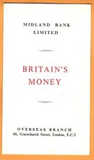 1964 Midland Bank Limited-Britain's Money/Currency of the United Kingdom-Booklet picture