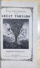 1877 Full Description of the Great Tornado in Chester County, PA Paperback Book picture