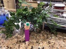 Skin Color Hand /green Eye/purple Stem Pez picture