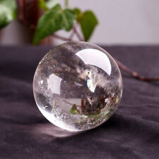Large Natural Clear Quartz Crystal Sphere Mineral Reiki Gemstone Ball W/ Stand picture