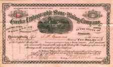 Eureka Lithographic Stone and Mining Co. - Stock Certificate - Mining Stocks picture