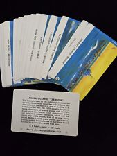Nice 1940's Leaf Card-O Chewing Gum US Navy Series A Battleship Card Lot Of 27 picture