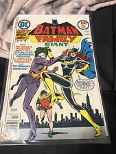 Batman Family Giant #9 Joker's Daughter Vs Batgirl 1977 Nice picture